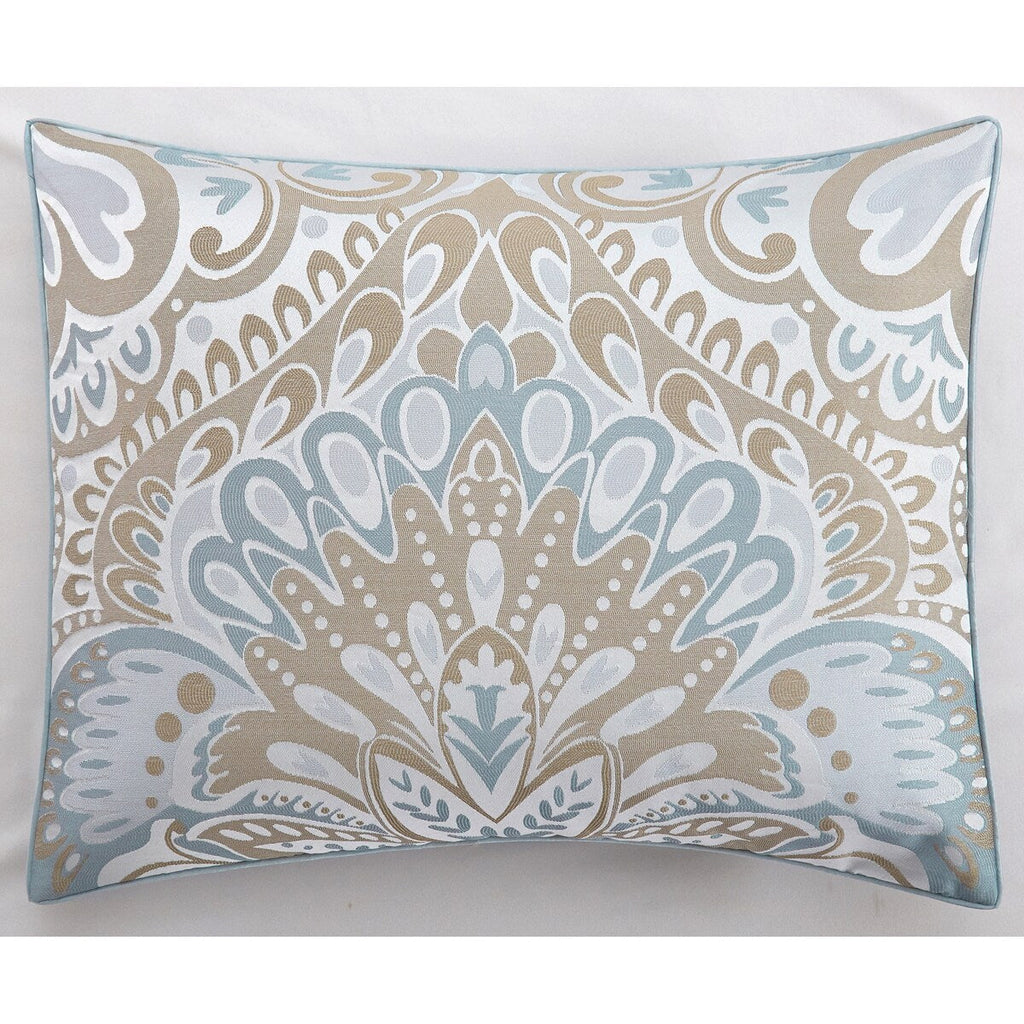 Ensemble de couette 6 pièces en jacquard médaillon Summerfield de Porch &amp; Den