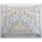 Ensemble de couette 6 pièces en jacquard médaillon Summerfield de Porch &amp; Den