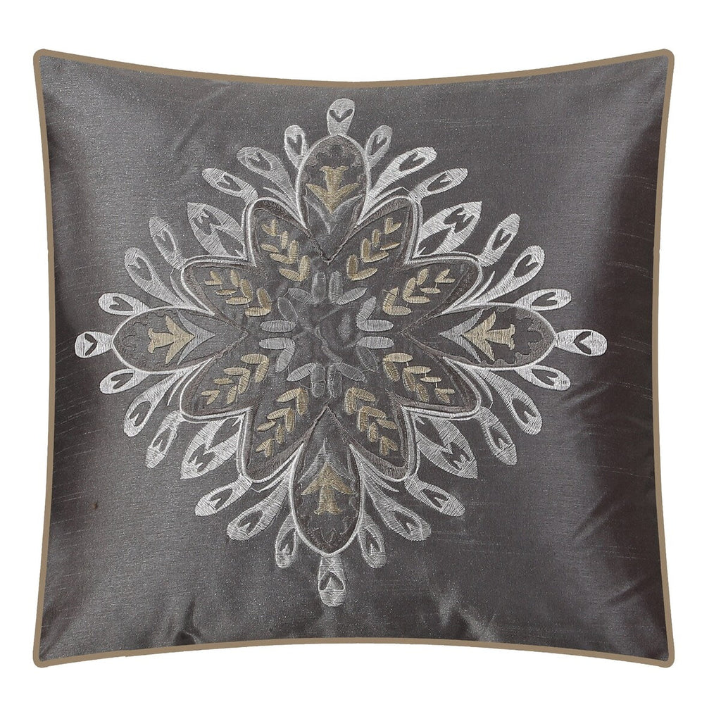 Ensemble de couette 6 pièces en jacquard médaillon Summerfield de Porch &amp; Den