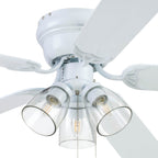 Ventilateur de plafond d'intérieur traditionnel de style ferme Prominence Home Renton