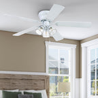 Ventilateur de plafond d'intérieur traditionnel de style ferme Prominence Home Renton