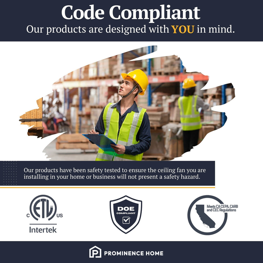 Ventilateur de plafond d'intérieur traditionnel de style ferme Prominence Home Renton