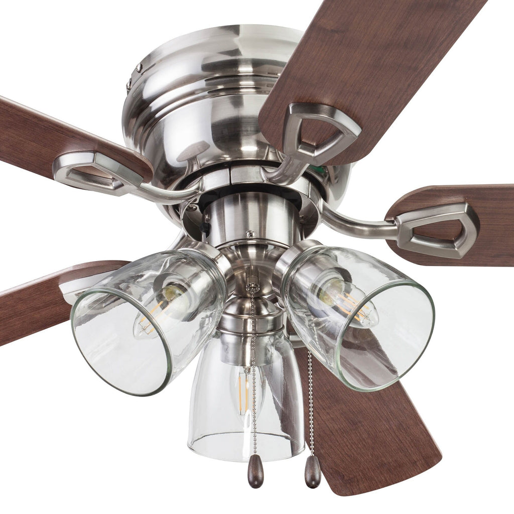 Ventilateur de plafond d'intérieur traditionnel de style ferme Prominence Home Renton