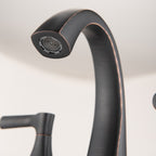 Robinet de lavabo de salle de bain à large diffusion Proox 8 SpotShield avec ensemble de vidange