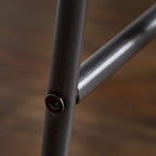 Tabourets de bar Bossin 18/26/30 pouces, tabourets de bar à hauteur de comptoir avec dossier, tabourets modernes en cuir PU, chaise de salle à manger avec repose-pieds