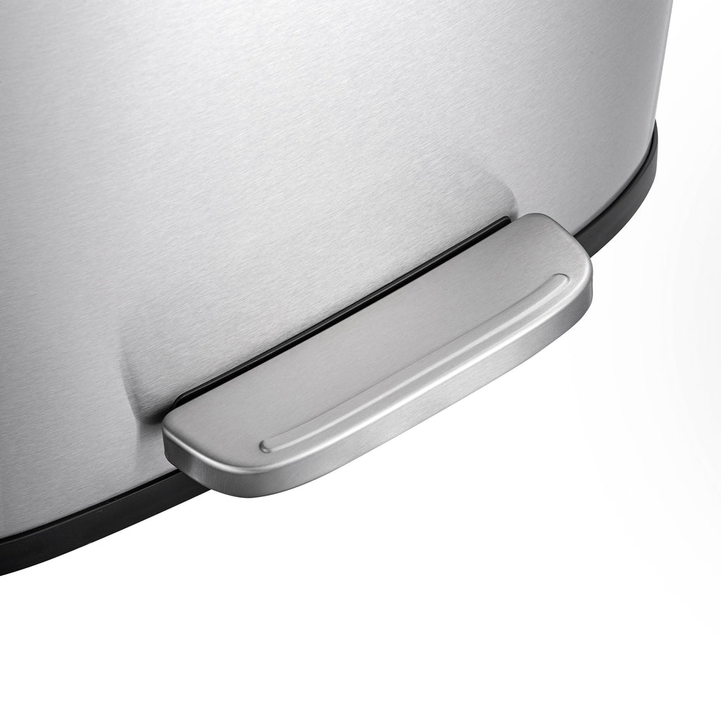 Poubelle rectangulaire à pédale Qualiazero 50 L / 13,2 gallons