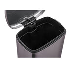 Poubelle rectangulaire à pédale Qualiazero 50 L / 13,2 gallons