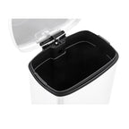 Poubelle rectangulaire à pédale Qualiazero 50 L / 13,2 gallons