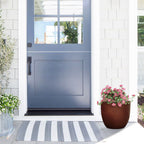 Jardinière ronde conique en MgO, pour l'intérieur et l'extérieur