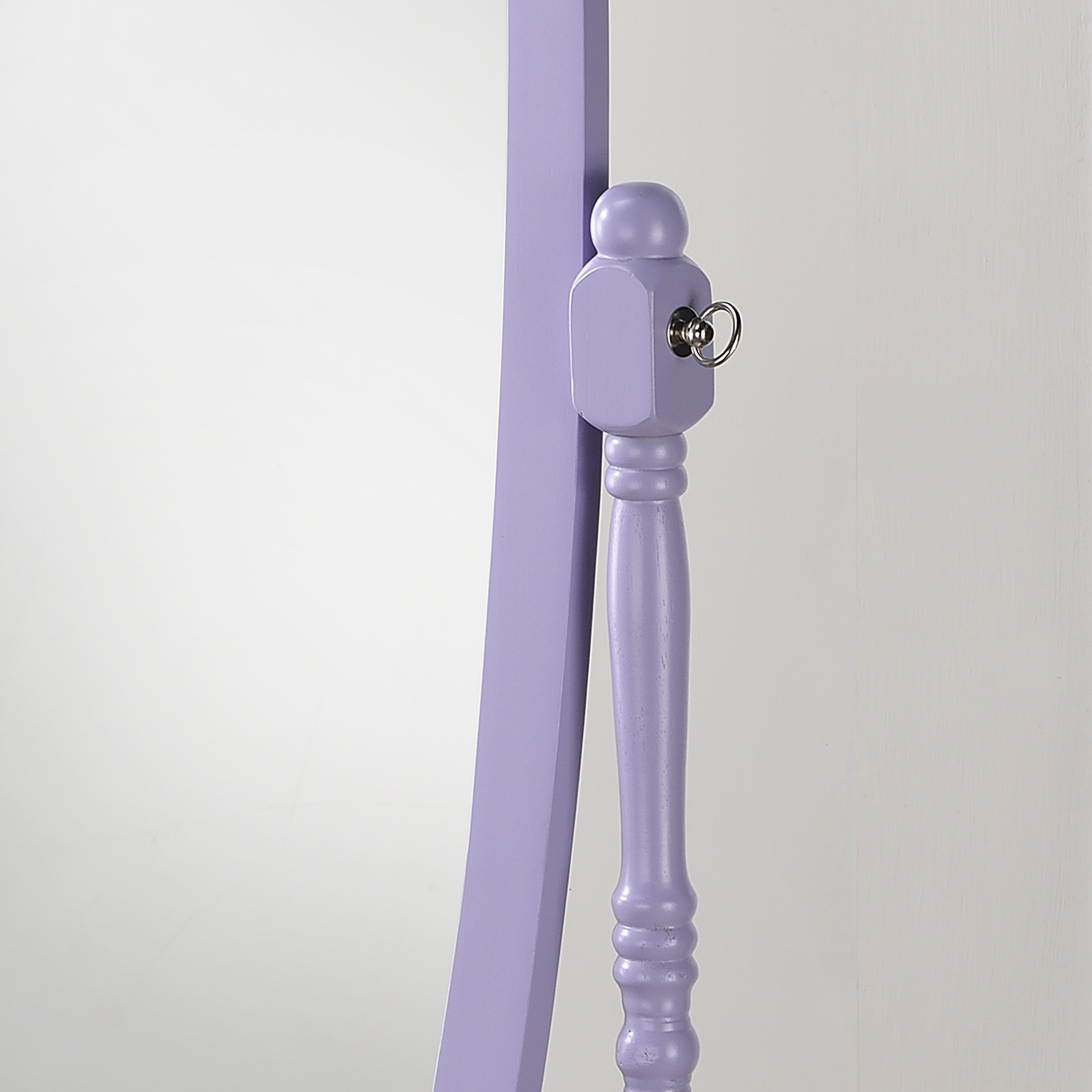 Miroir cheval traditionnel en bois de style Copper Grove Monks Hood de Roundhill Furniture