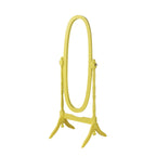 Miroir cheval traditionnel en bois de style Copper Grove Monks Hood de Roundhill Furniture