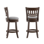 Tabouret de bar pivotant 24h à dossier en treillis Rovinj