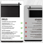 Miroir de ferme rustique Miroir de courtoisie Cadre en bois massif avec miroir de style grange en métal