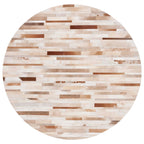 Tapis en cuir moderne Tennille fait main SAFAVIEH