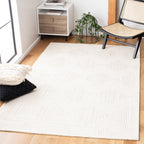 Tapis texturé en laine Nigina fait main SAFAVIEH
