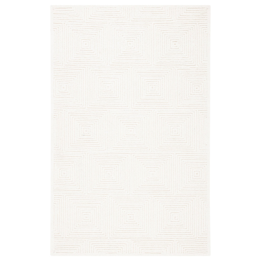 Tapis texturé en laine Nigina fait main SAFAVIEH