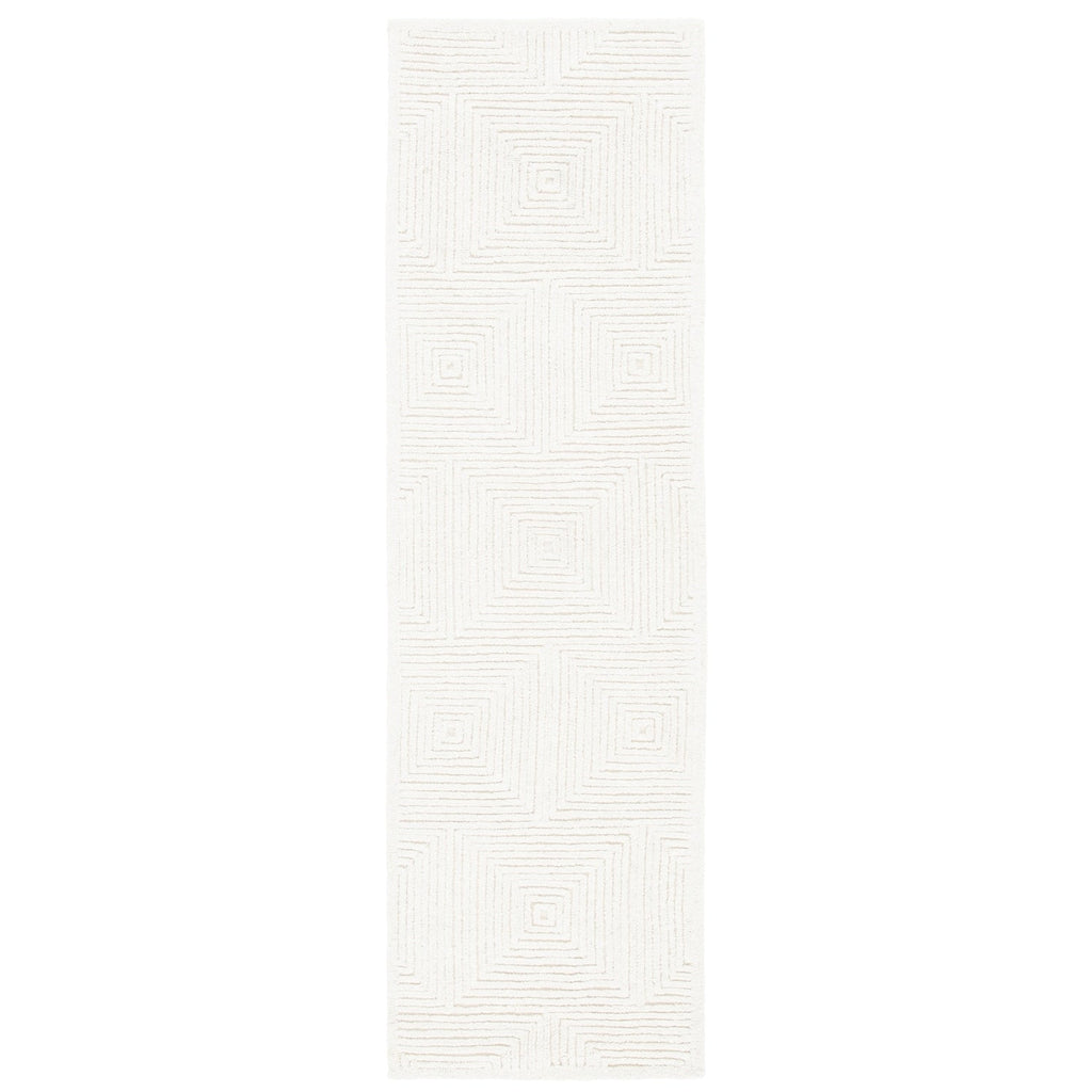 Tapis texturé en laine Nigina fait main SAFAVIEH