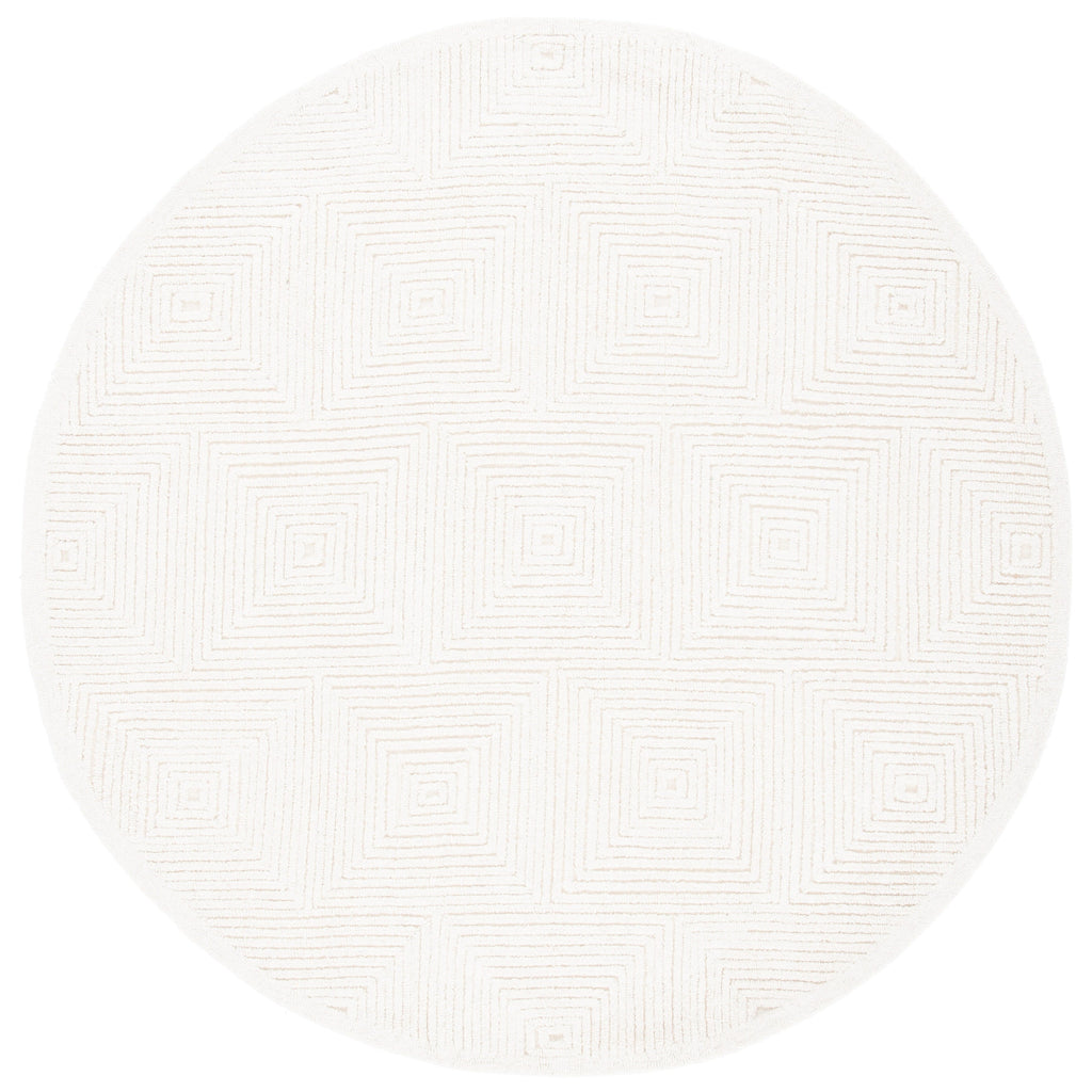 Tapis texturé en laine Nigina fait main SAFAVIEH