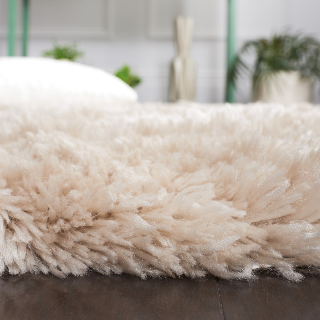 SAFAVIEH Tapis extra épais fait main Vukosava Shag Guenevere 3 pouces