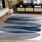 Tapis abstrait moderne du milieu du siècle SAFAVIEH Hollywood Josefine