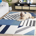 Tapis abstrait moderne du milieu du siècle SAFAVIEH Hollywood Tzana