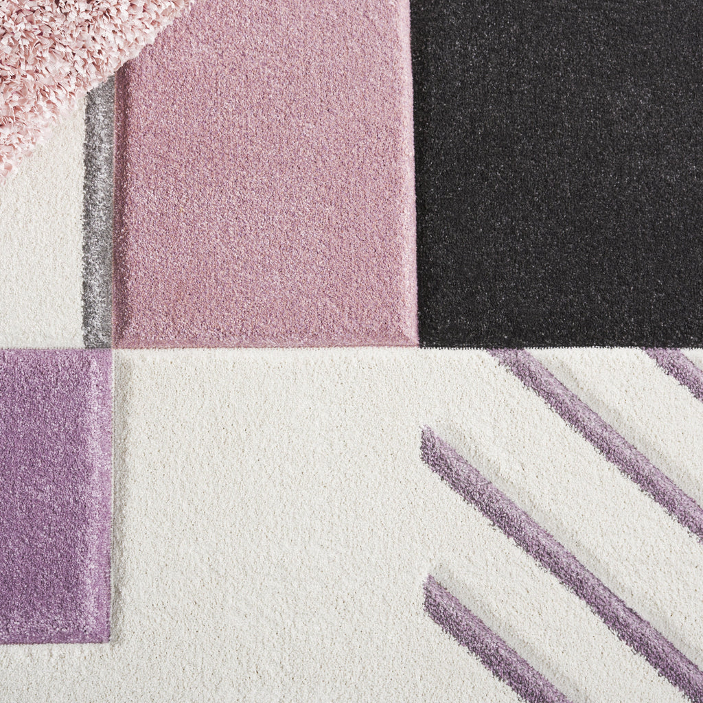 Tapis abstrait moderne du milieu du siècle SAFAVIEH Hollywood Tzana