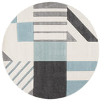 Tapis abstrait moderne du milieu du siècle SAFAVIEH Hollywood Tzana