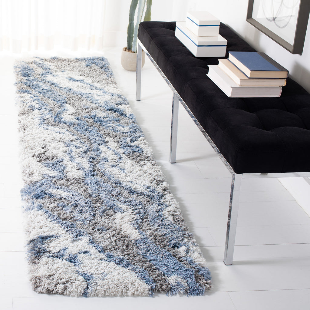 Tapis SAFAVIEH Horizon Shag Remona de 2,6 pouces d'épaisseur