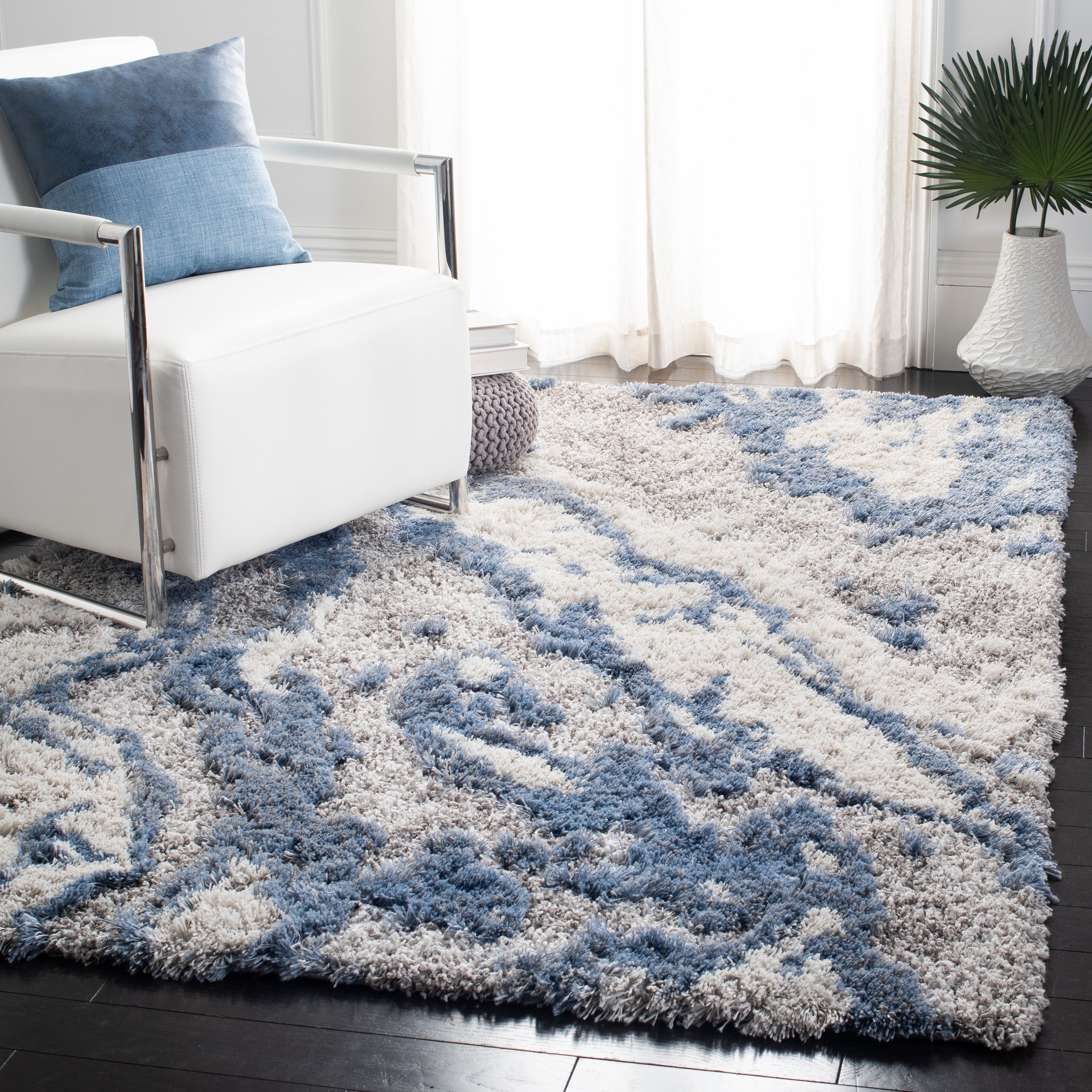 Tapis SAFAVIEH Horizon Shag Remona de 2,6 pouces d'épaisseur