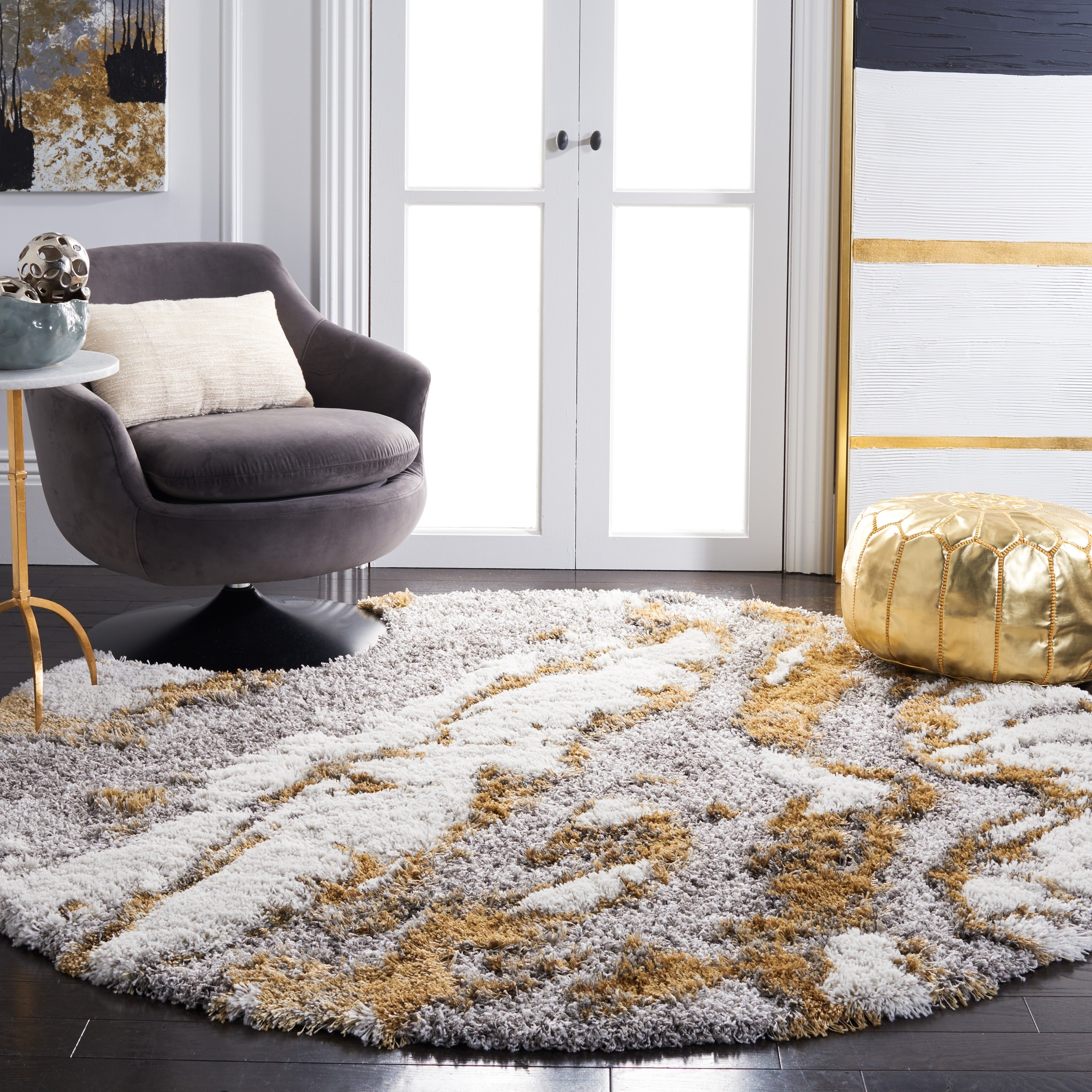 Tapis SAFAVIEH Horizon Shag Remona de 2,6 pouces d'épaisseur