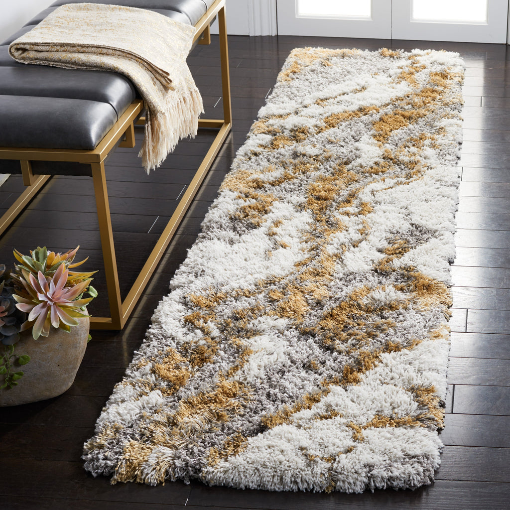 Tapis SAFAVIEH Horizon Shag Remona de 2,6 pouces d'épaisseur