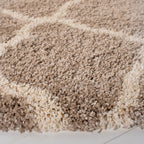 Tapis SAFAVIEH Hudson Shag Athena Trellis de 2 pouces d'épaisseur