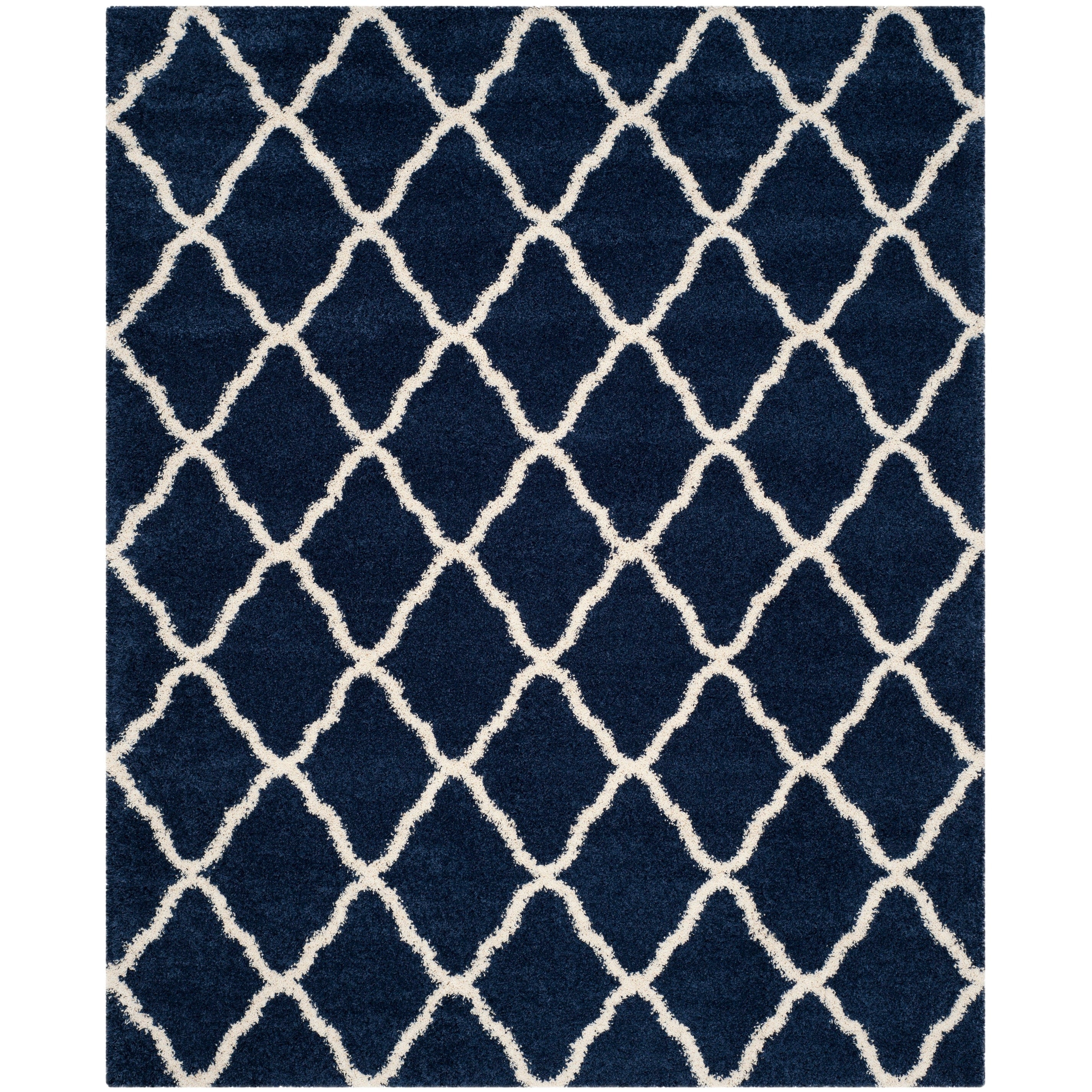 Tapis SAFAVIEH Hudson Shag Athena Trellis de 2 pouces d'épaisseur