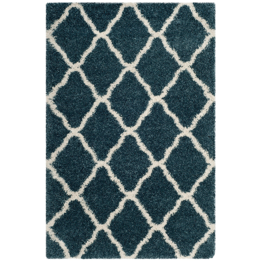 Tapis SAFAVIEH Hudson Shag Athena Trellis de 2 pouces d'épaisseur
