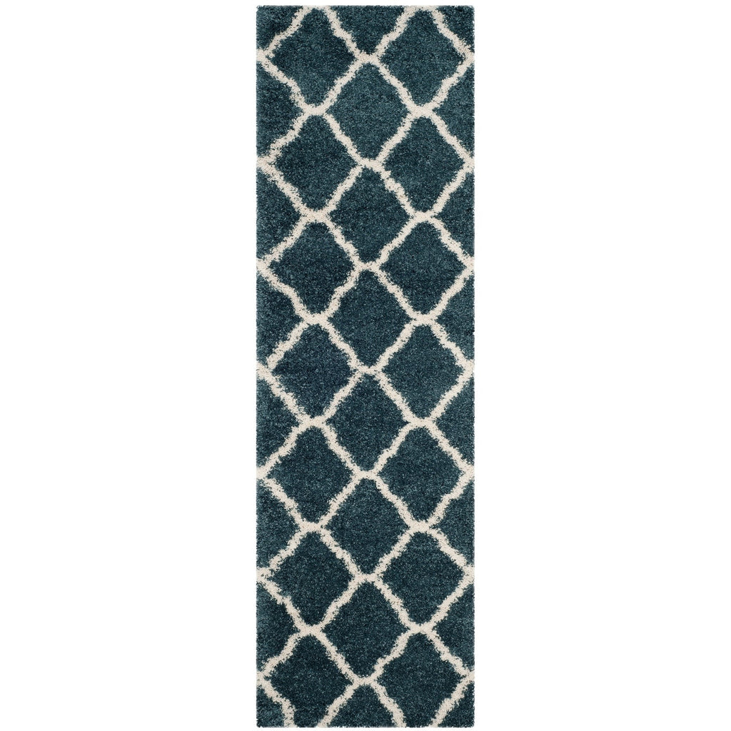 Tapis SAFAVIEH Hudson Shag Athena Trellis de 2 pouces d'épaisseur