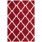 Tapis SAFAVIEH Hudson Shag Athena Trellis de 2 pouces d'épaisseur
