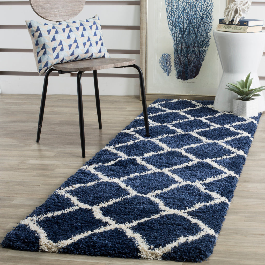 Tapis SAFAVIEH Hudson Shag Athena Trellis de 2 pouces d'épaisseur