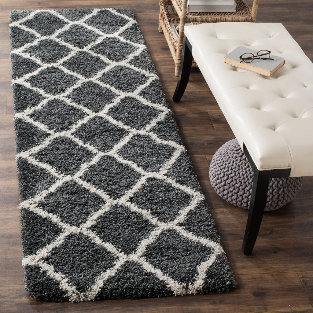 Tapis SAFAVIEH Hudson Shag Athena Trellis de 2 pouces d'épaisseur