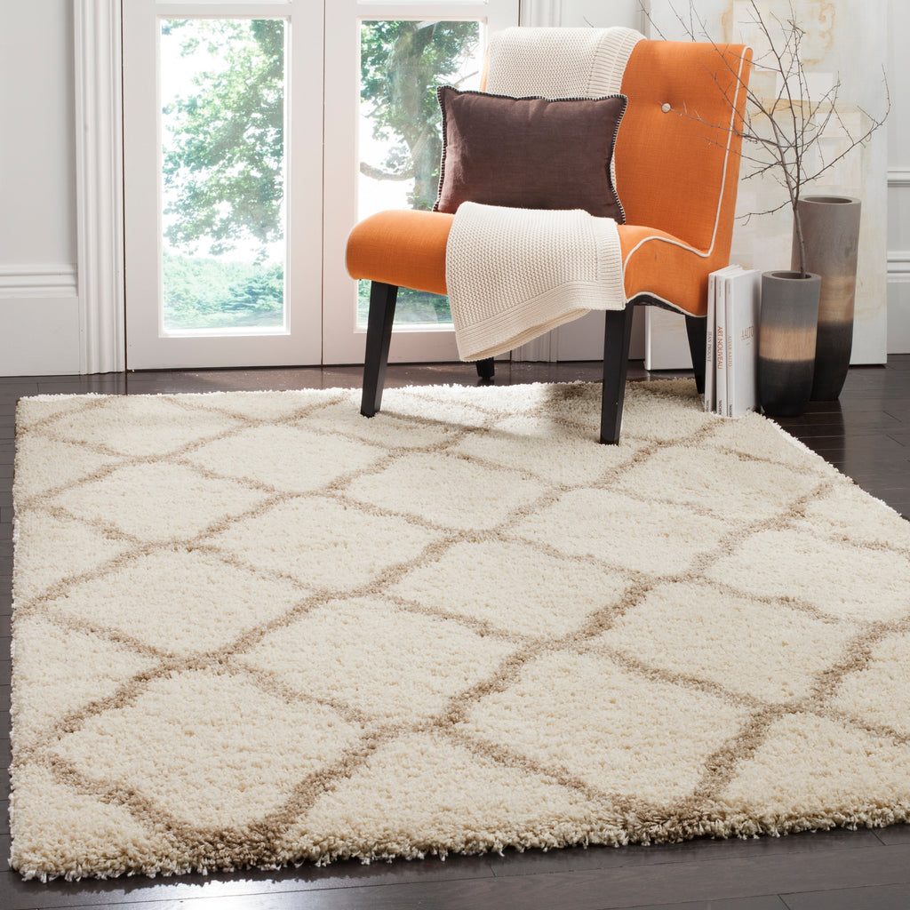 Tapis SAFAVIEH Hudson Shag Athena Trellis de 2 pouces d'épaisseur