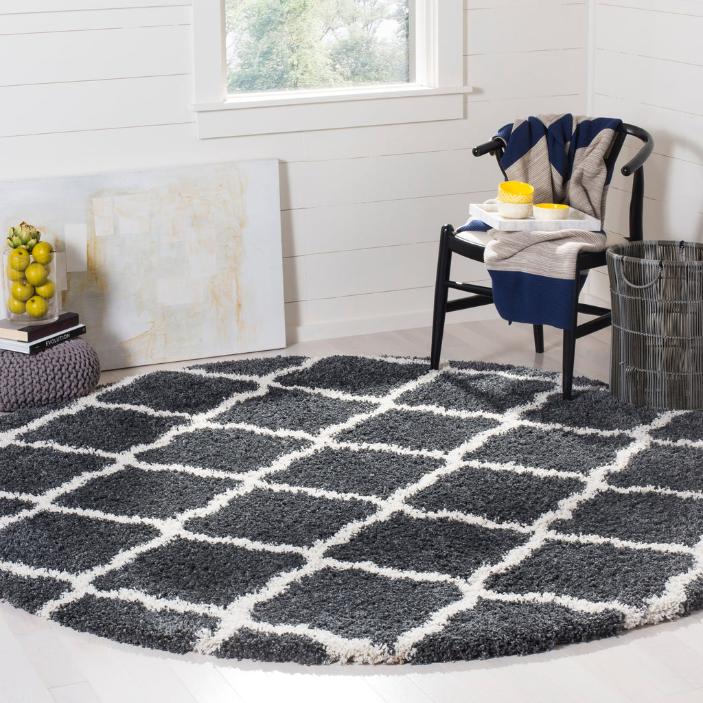 Tapis SAFAVIEH Hudson Shag Athena Trellis de 2 pouces d'épaisseur
