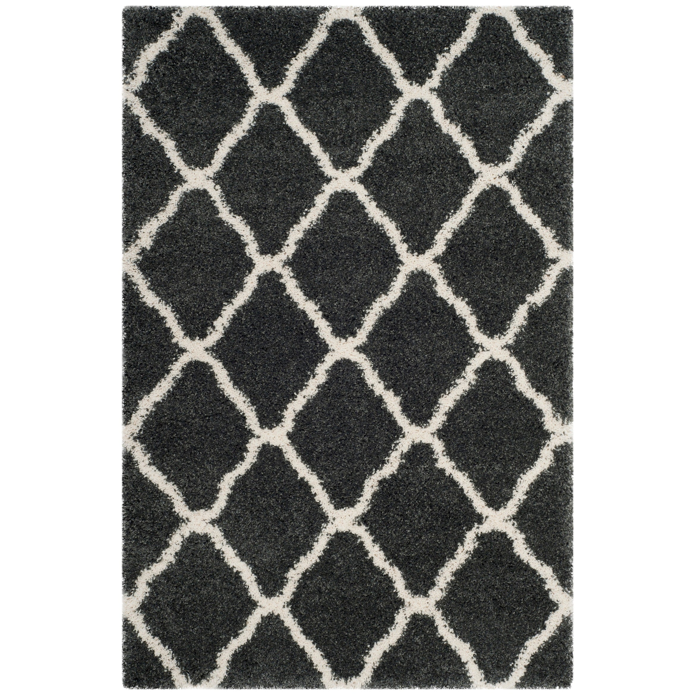 Tapis SAFAVIEH Hudson Shag Athena Trellis de 2 pouces d'épaisseur