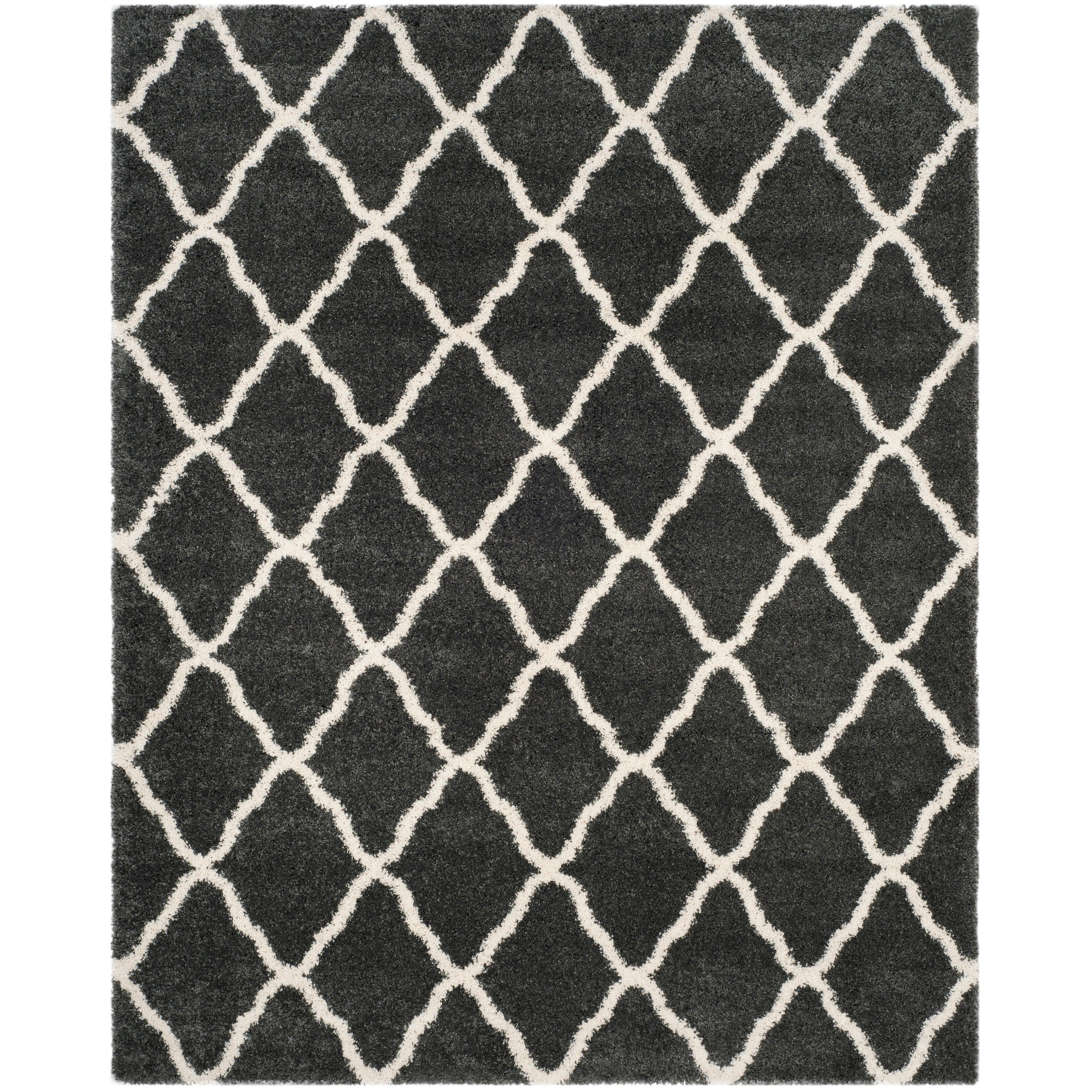 Tapis SAFAVIEH Hudson Shag Athena Trellis de 2 pouces d'épaisseur