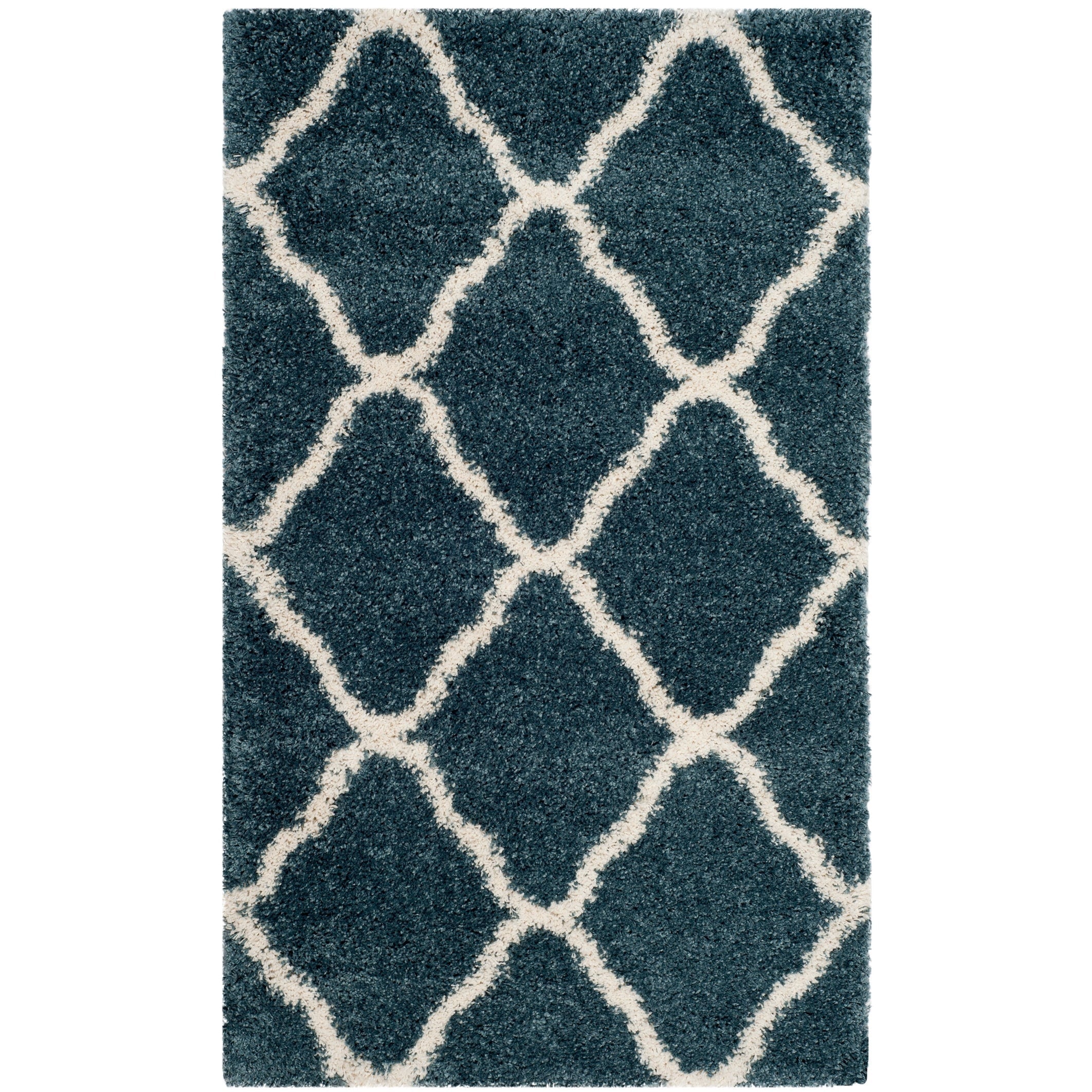 Tapis SAFAVIEH Hudson Shag Athena Trellis de 2 pouces d'épaisseur