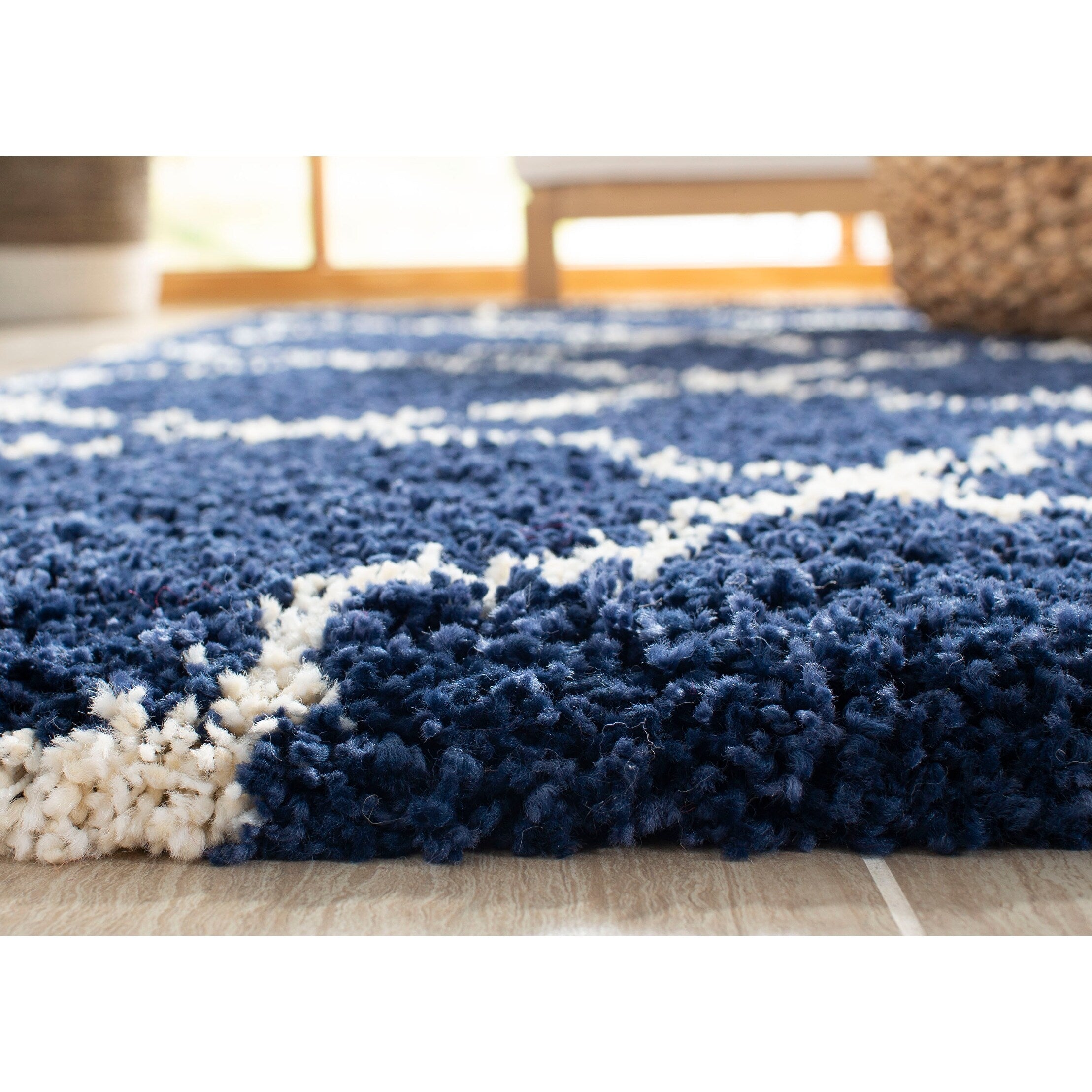 Tapis SAFAVIEH Hudson Shag Jeryl Glam Trellis 2 pouces