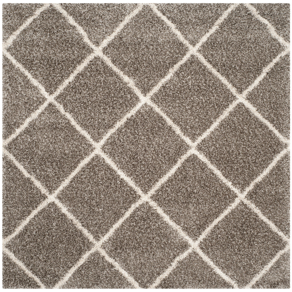 Tapis SAFAVIEH Hudson Shag Raili Diamond Treillis de 2 pouces d'épaisseur