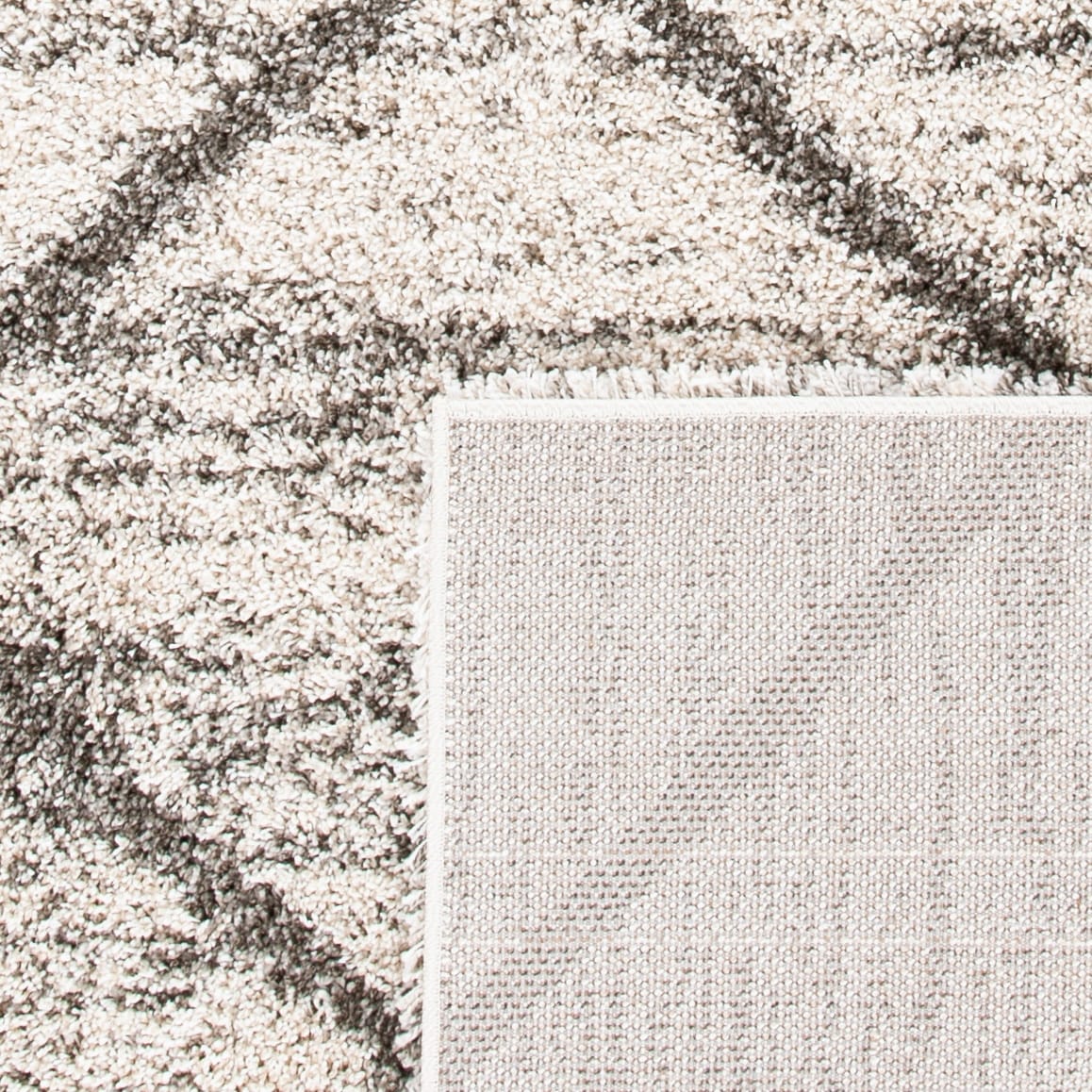 Tapis SAFAVIEH Hudson Shag Raili Diamond Treillis de 2 pouces d'épaisseur