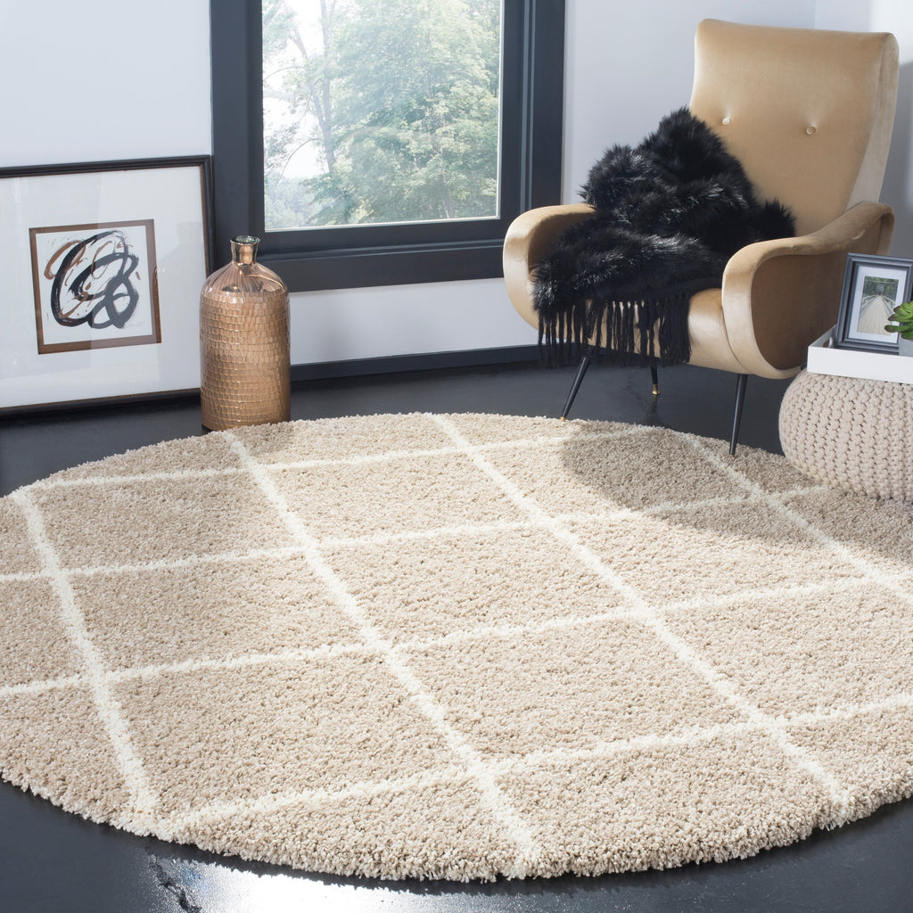 Tapis SAFAVIEH Hudson Shag Raili Diamond Treillis de 2 pouces d'épaisseur