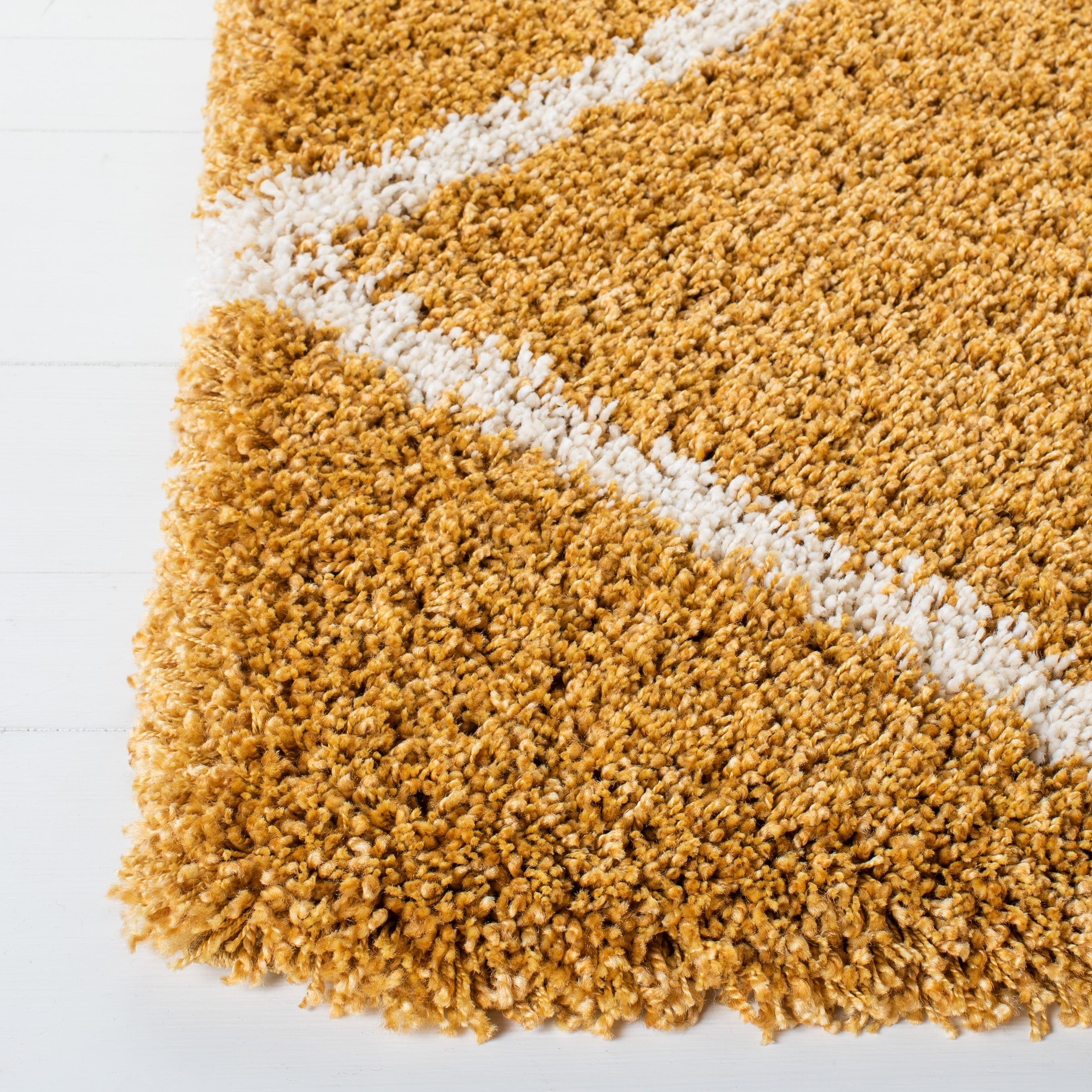 Tapis SAFAVIEH Hudson Shag Raili Diamond Treillis de 2 pouces d'épaisseur