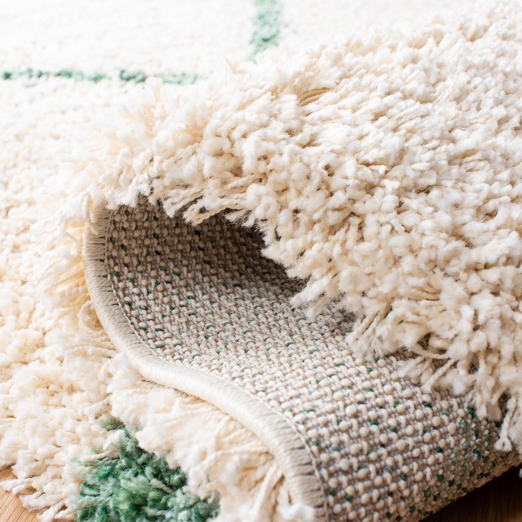 Tapis SAFAVIEH Hudson Shag Raili Diamond Treillis de 2 pouces d'épaisseur