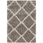 Tapis SAFAVIEH Hudson Shag Raili Diamond Treillis de 2 pouces d'épaisseur